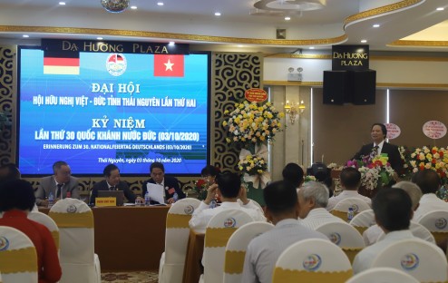 Đại hội Hội Hữu nghị Việt - Đức lần thứ II, nhiệm kỳ 2020-2025 và Kỷ niệm 30 năm Quốc khánh nước Đức